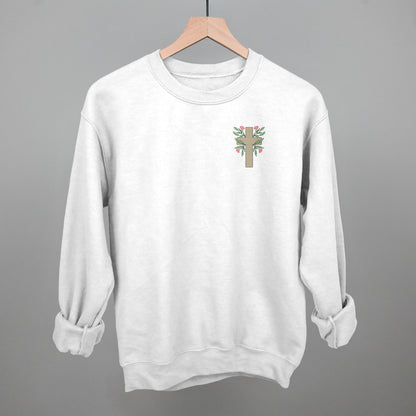 Floral Cross (Left Chest)