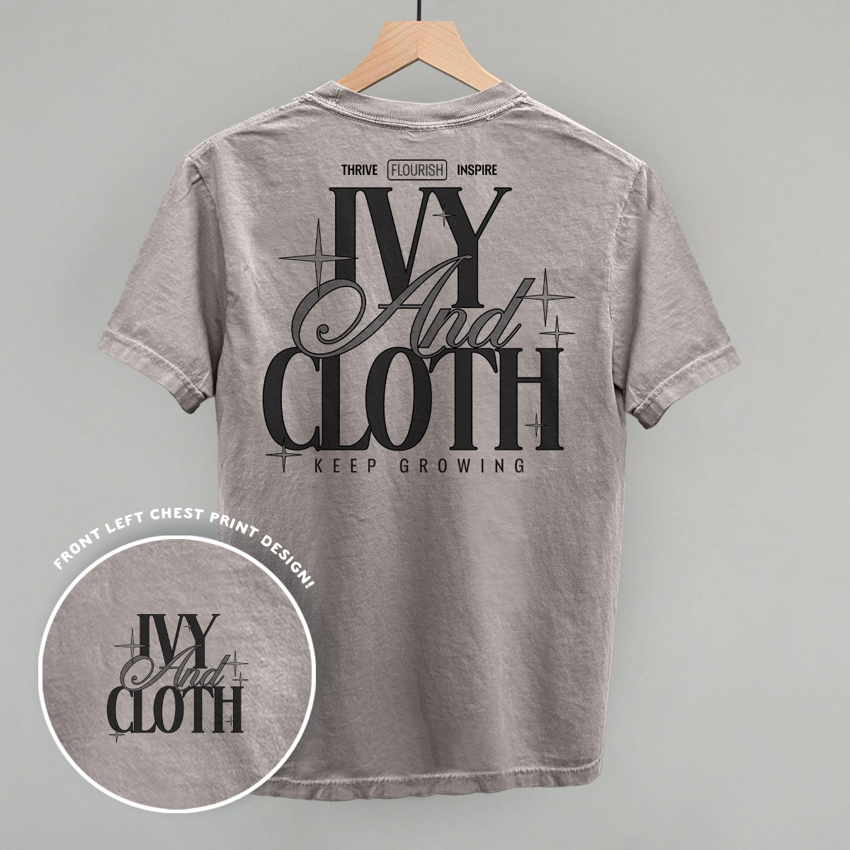 Ivy And Cloth Branded Sparkles (Back Print)