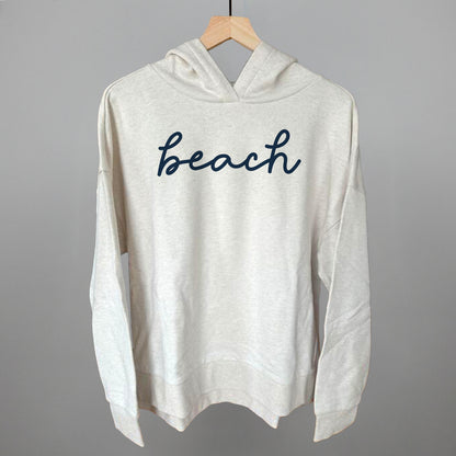 Beach (Blue Script)