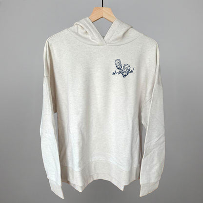 Oh Shucks Oysters (Navy Blue) (Left Chest)