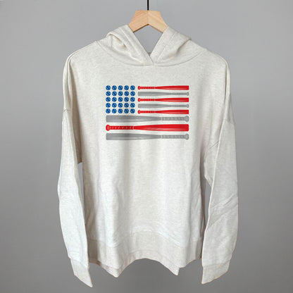 Baseball American Flag