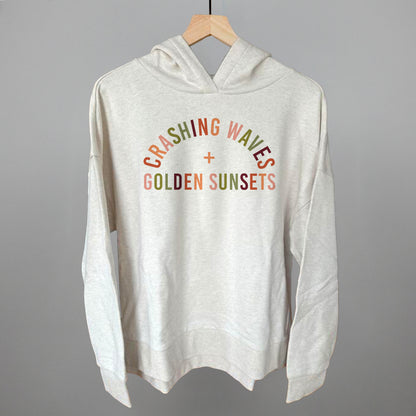 Crashing Waves And Golden Sunsets