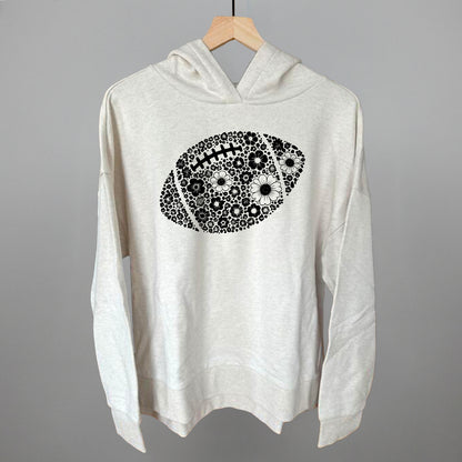 Floral Football Black