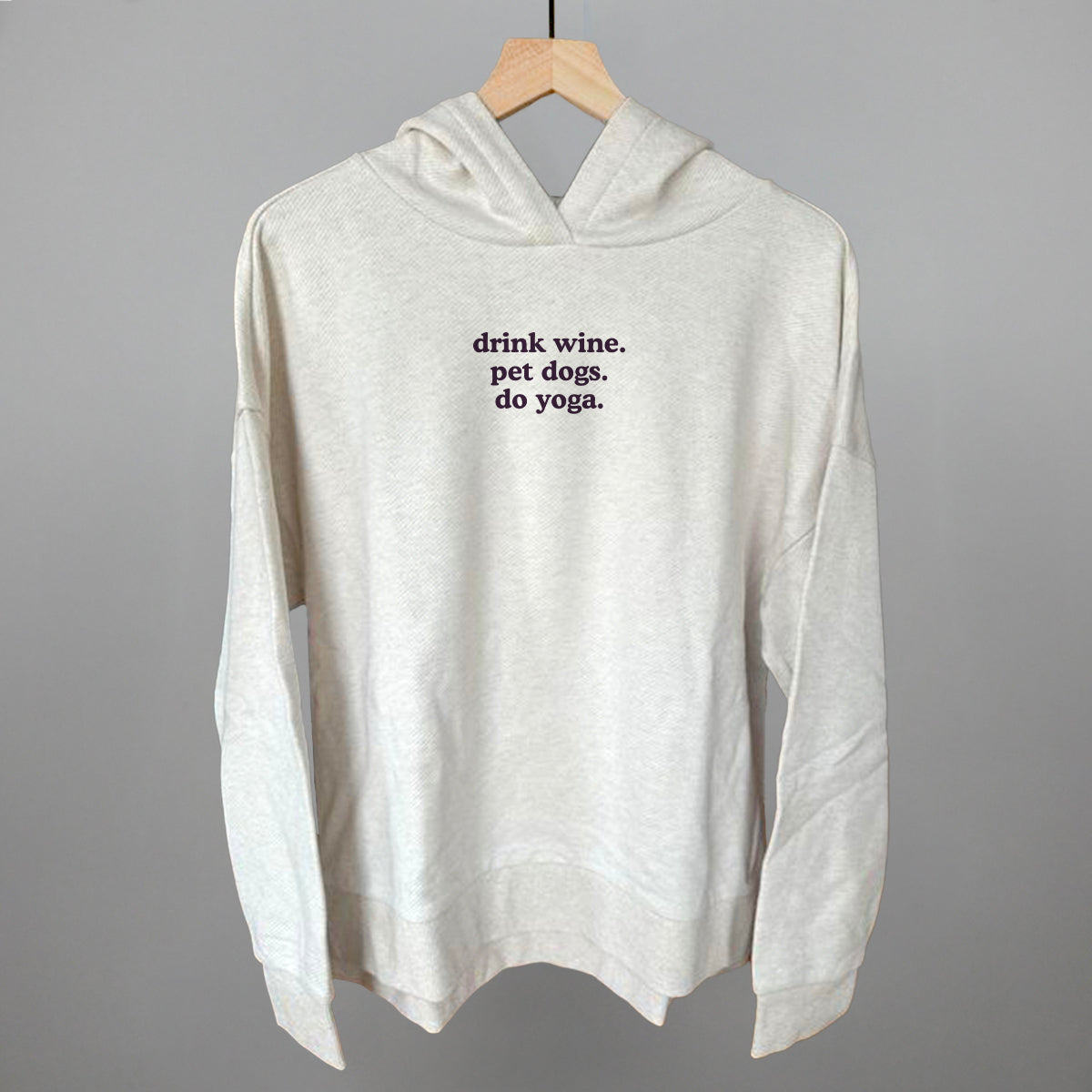 Drink Wine Pet Dogs Do Yoga