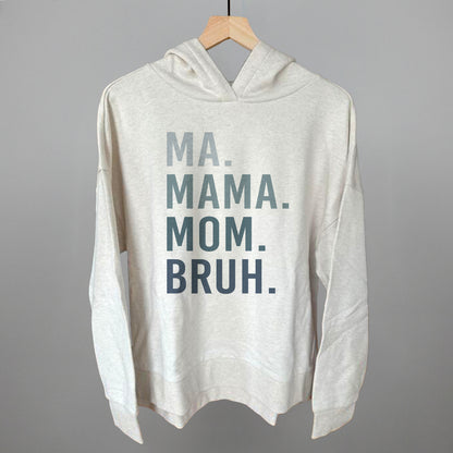 Ma Mama Mom Bruh Blue Gradient Text