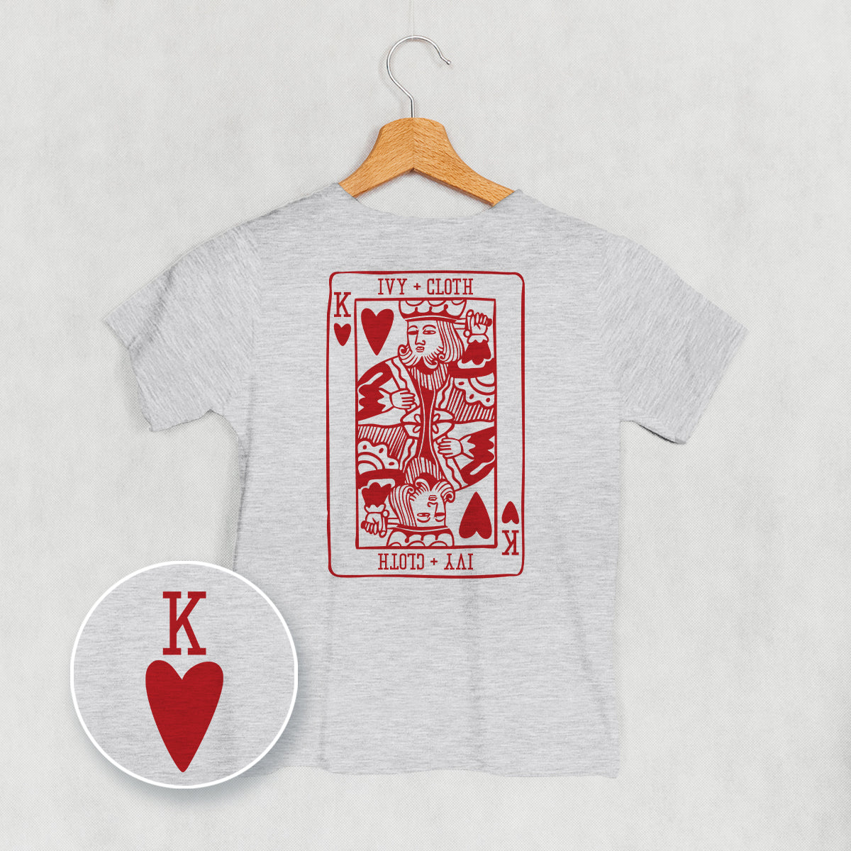 King Of Hearts (Kids Back Print)