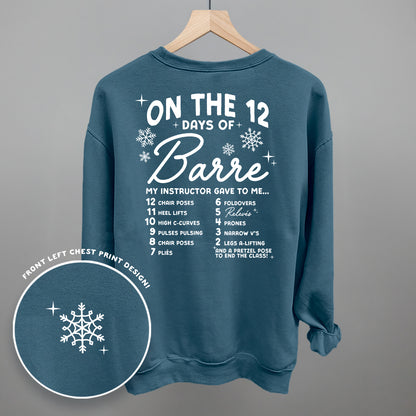 12 Days Of Barre (Back Print)