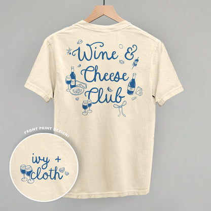 Wine & Cheese Club (Back Print)