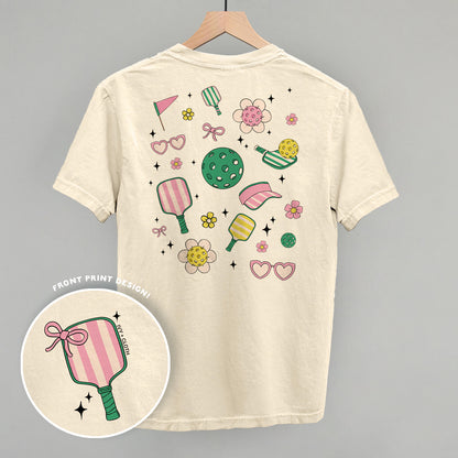 Pickleball Retro Doodles (Back Print)