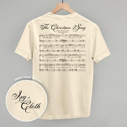 The Christmas Song Sheet Music (Back Print)