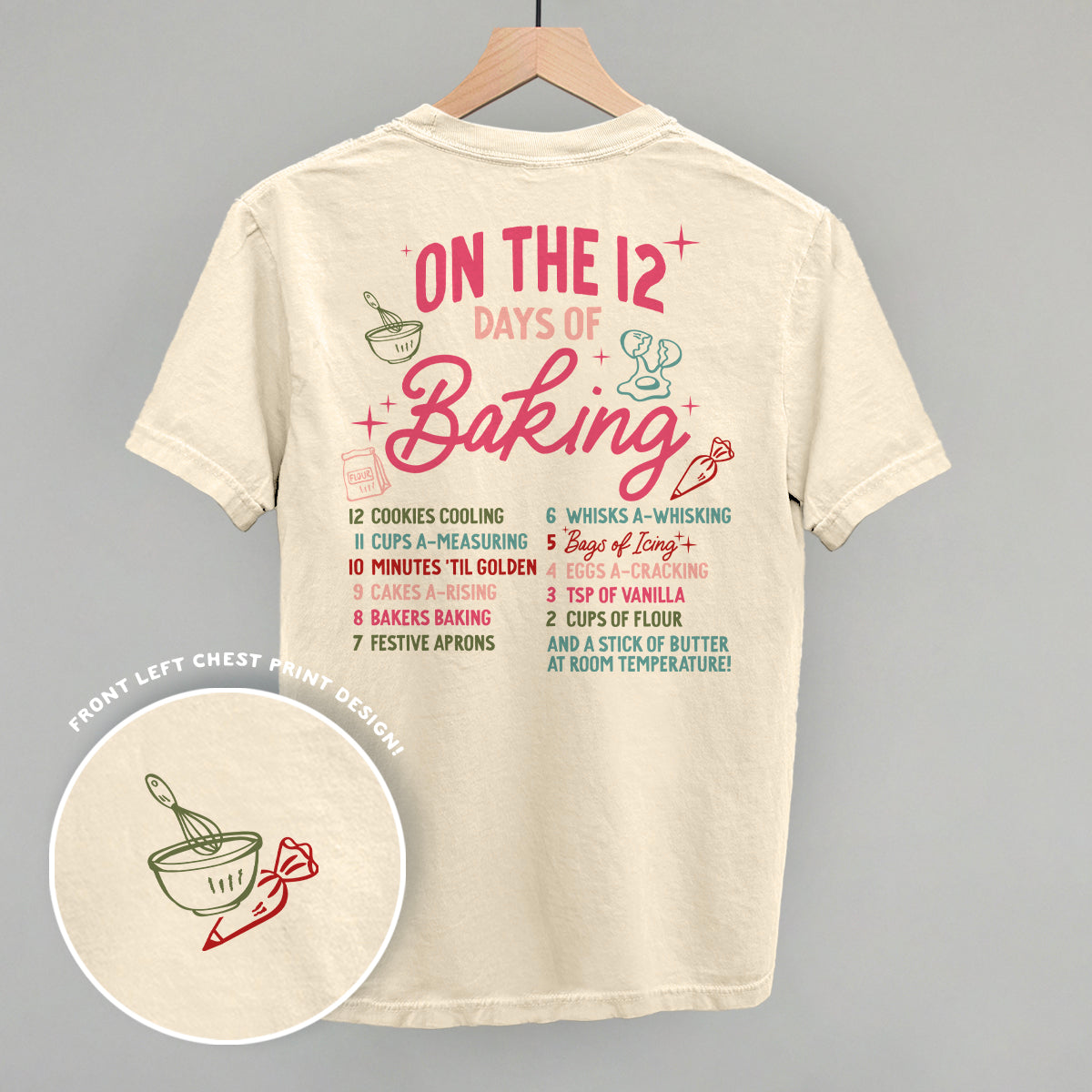 12 Days Of Baking (Back Print)