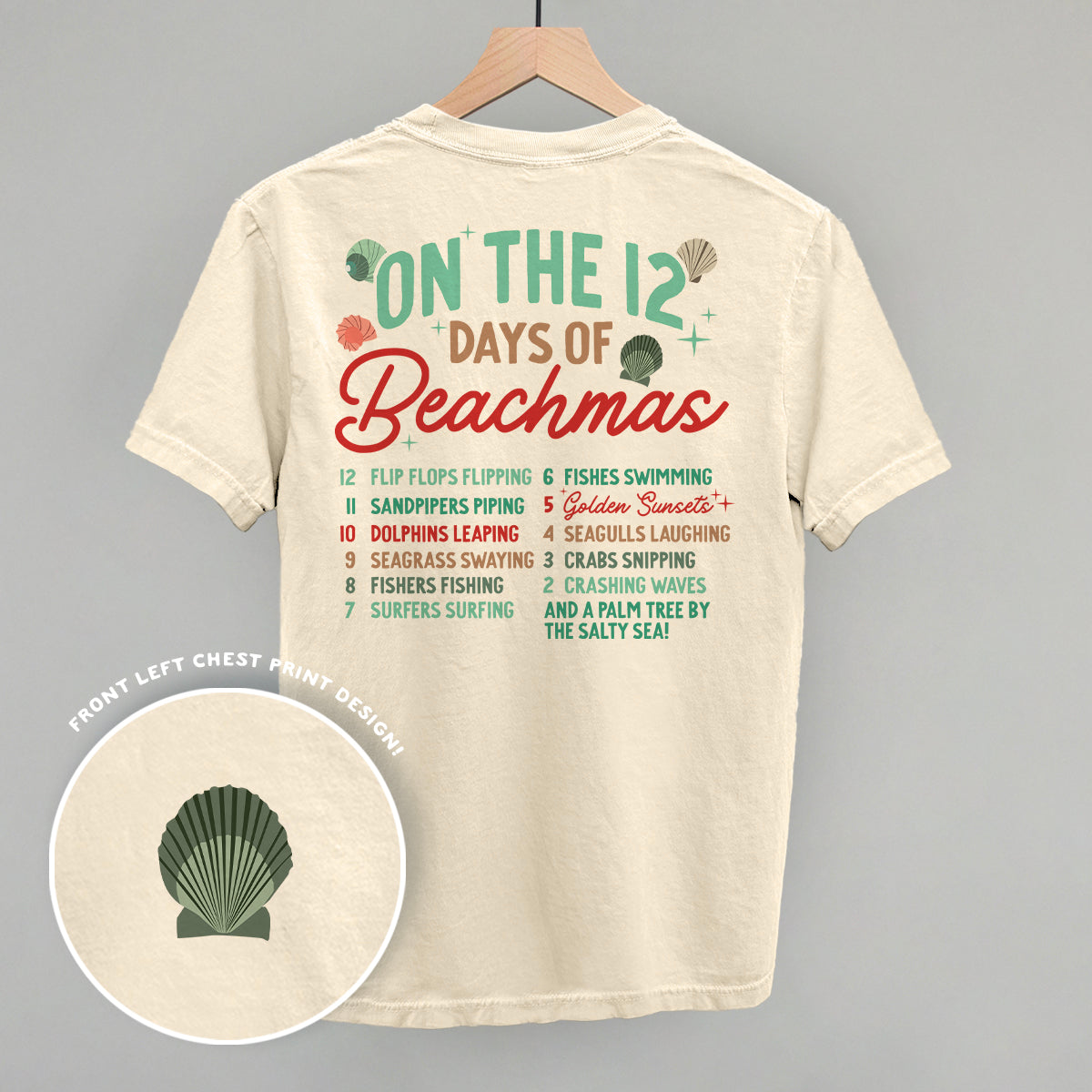 12 Days Of Beachmas (Back Print)