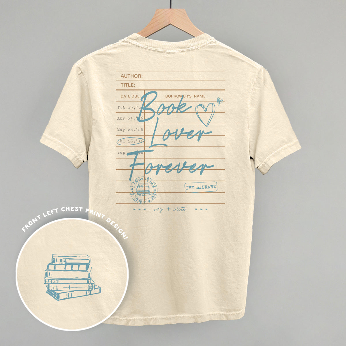 Book Lover Forever (Back Print)