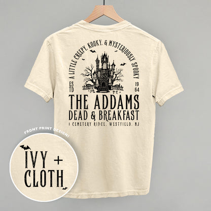 The Addams Dead & Breakfast (Back Print)