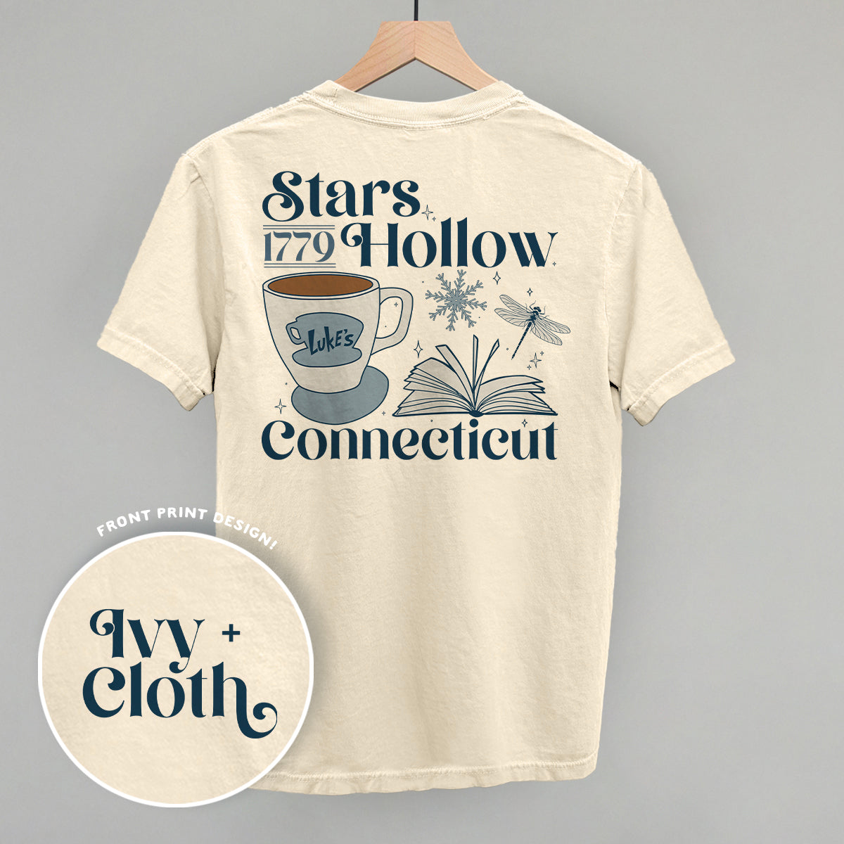 Stars Hollow CT Winter (Back Print)