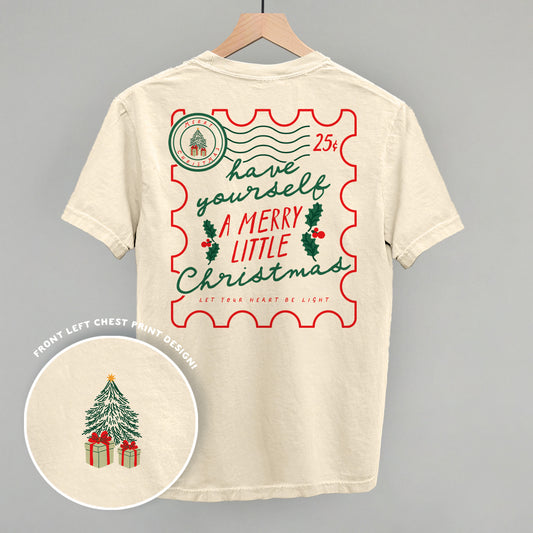 Merry Little Christmas Stamp (Back Print)
