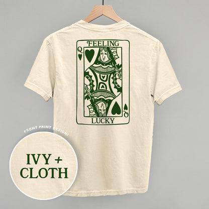 Feeling Lucky Queen Of Hearts (Back Print)