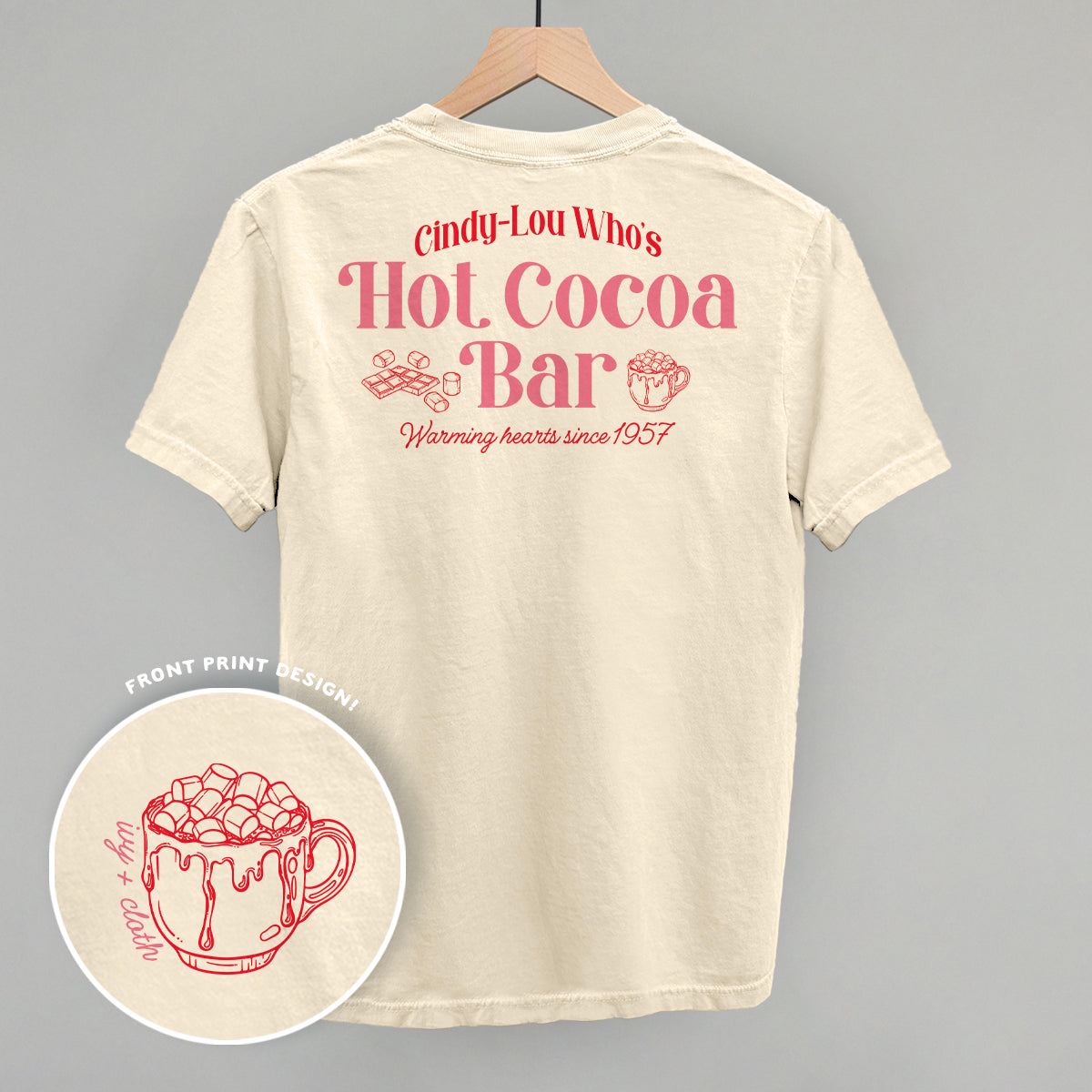 Cindy-Lou Who's Hot Cocoa Bar (Back Print)