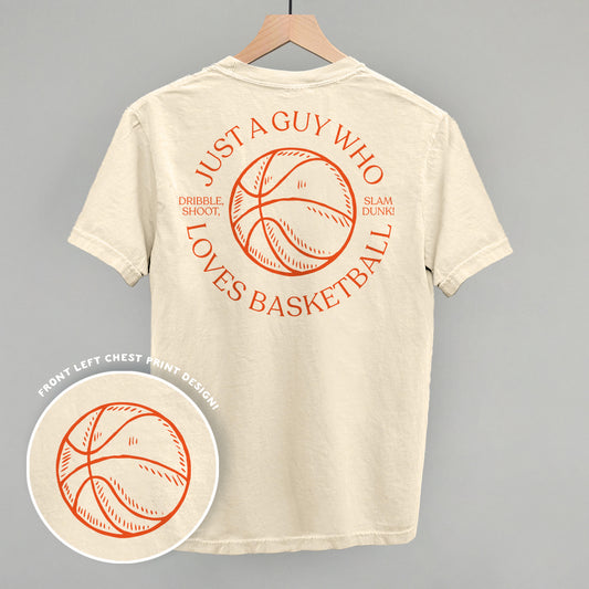 Just A Guy Who Loves Basketball (Back Print)