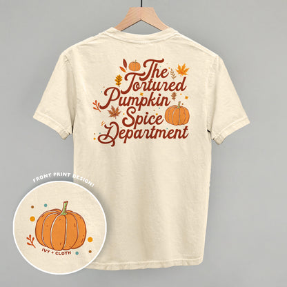 The Tortured Pumpkin Spice Department (Back Print)