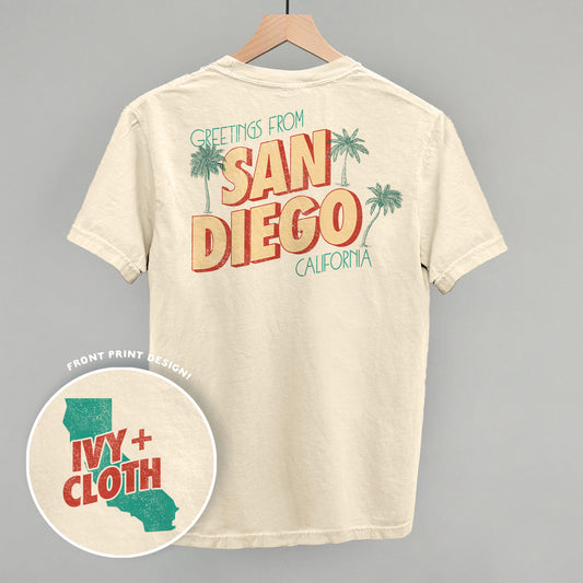 Greetings From San Diego (Back Print)