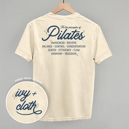 The 10 Principles Of Pilates (Back Print)