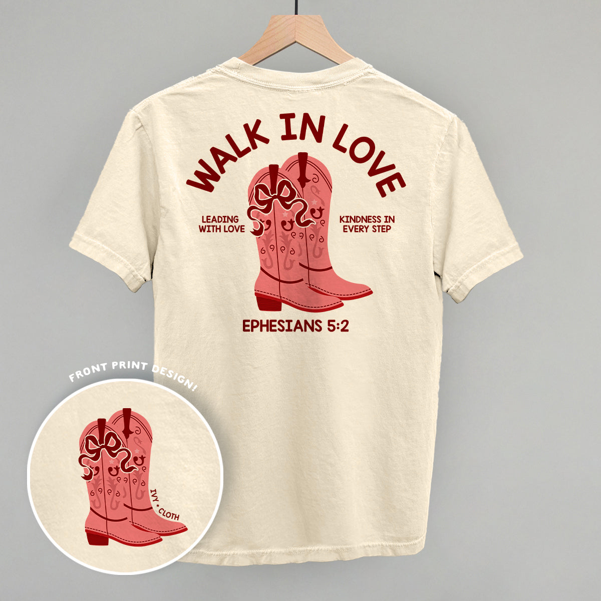 Walk In Love Ephesians 5:2 (Back Print)