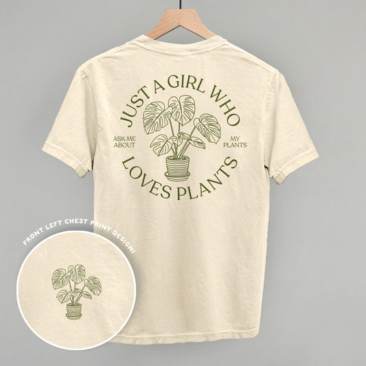 Just A Girl Who Loves Plants (Back Print)