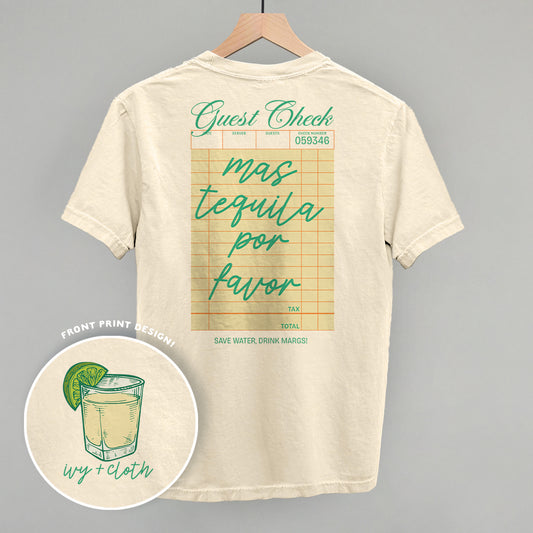 Mas Tequila Por Favor (Back Print)