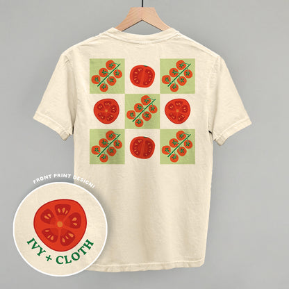 Tomato Grid Doodles (Back Print)