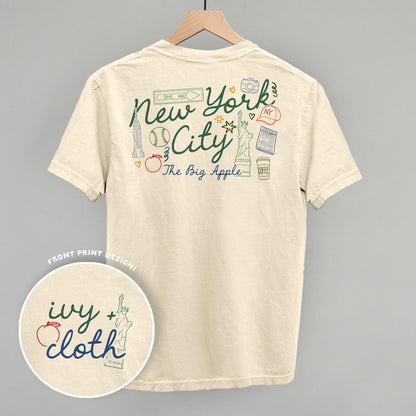 New York City Doodles (Back Print)