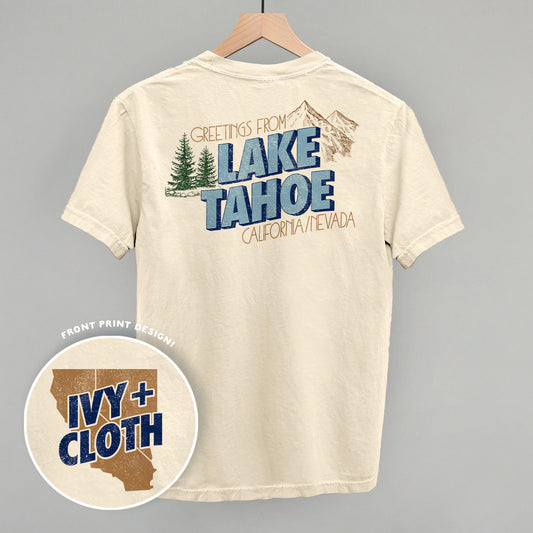 Greetings From Lake Tahoe (Back Print)