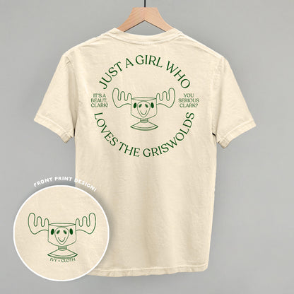 Just A Girl Who Loves The Griswolds (Back Print)