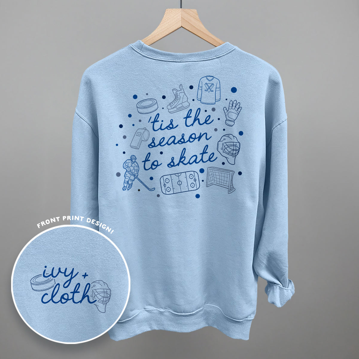 Tis The Season To Skate (Back Print)