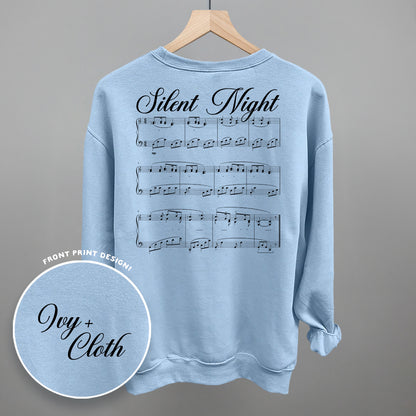 Silent Night Sheet Music (Back Print)
