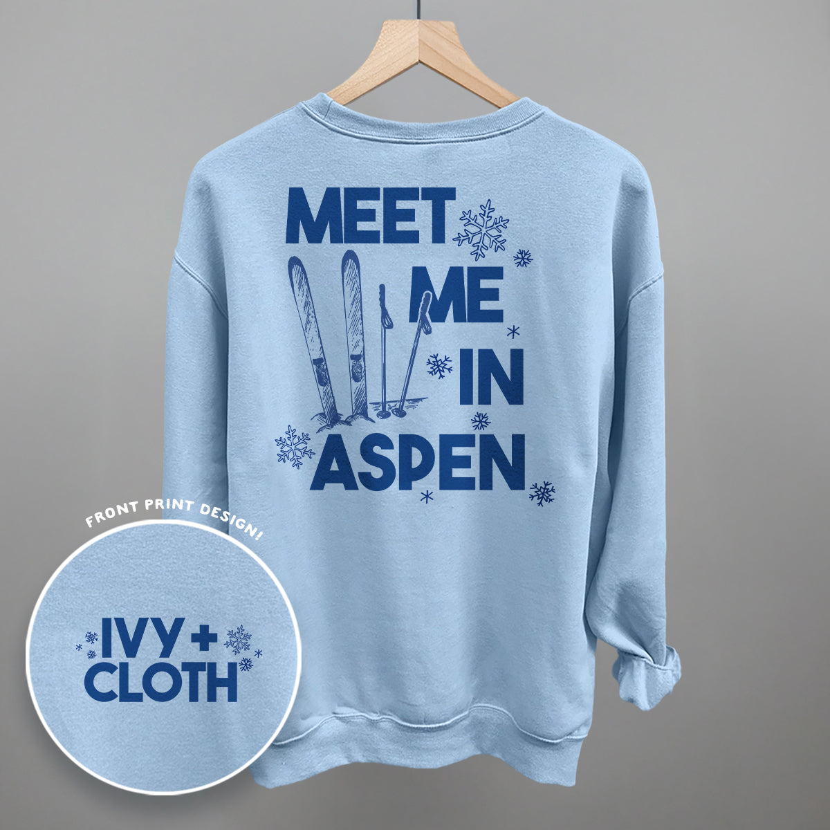 Meet Me In Aspen (Back Print)