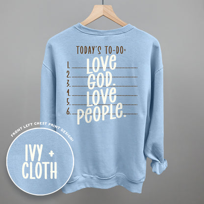 Love God Love People (Back Print)