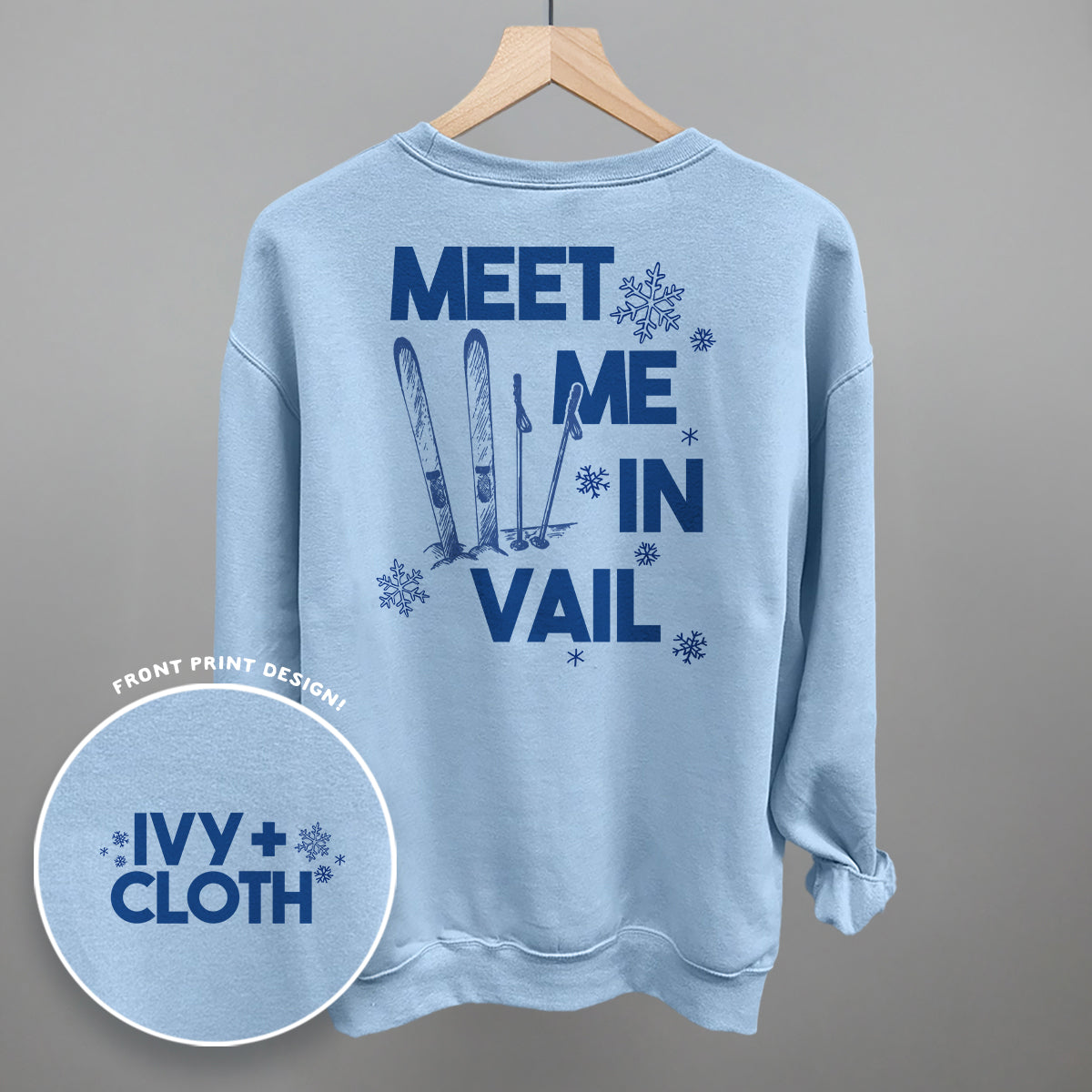 Meet Me In Vail (Back Print)