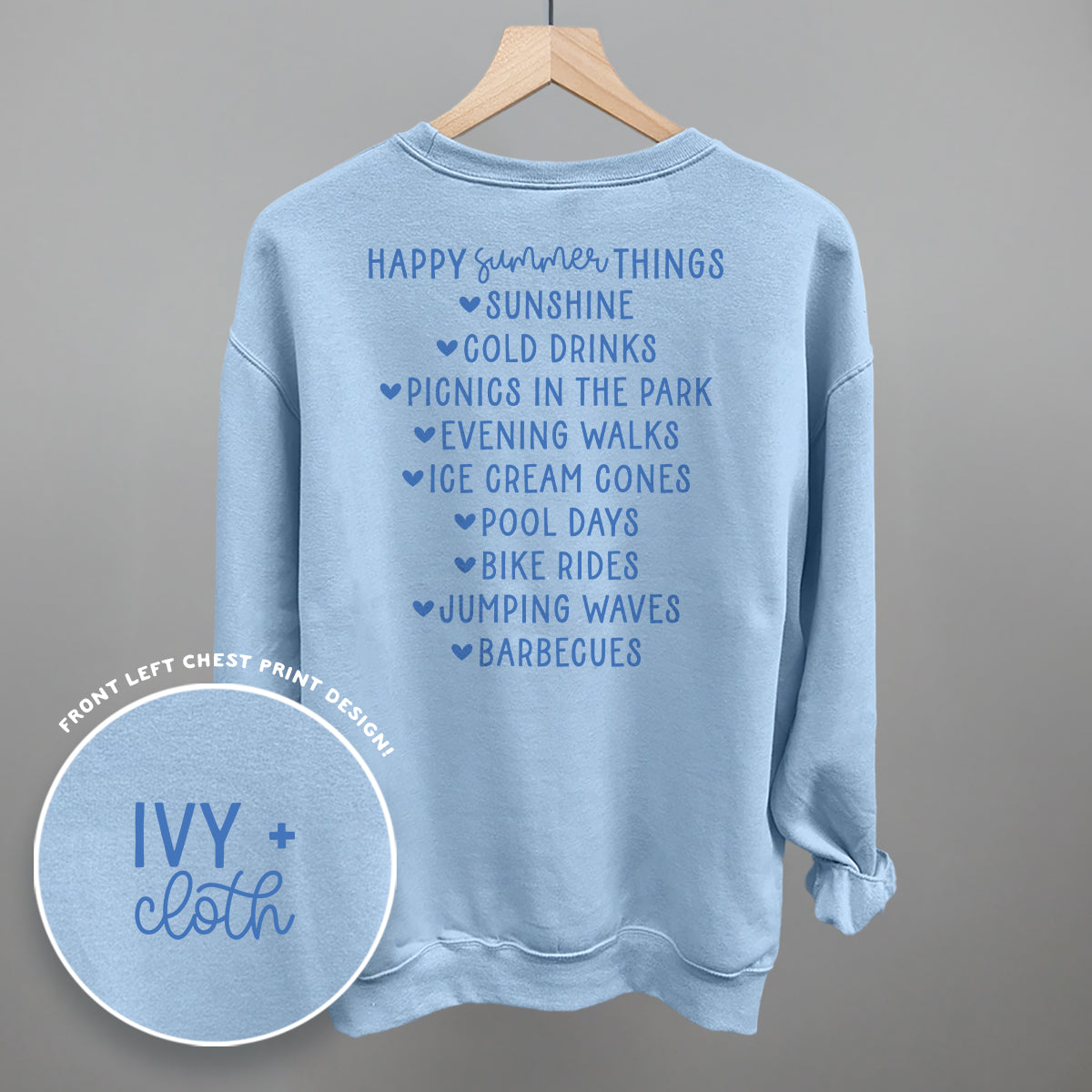 Happy Summer Things (Back Print)