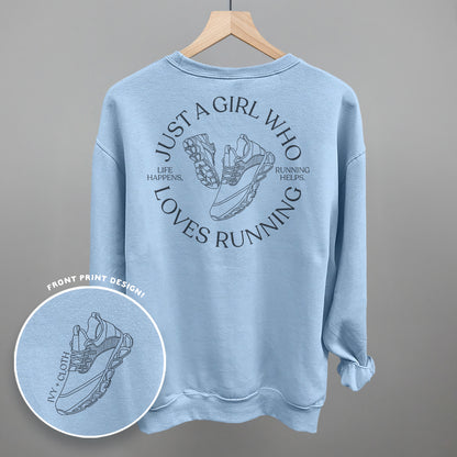 Just A Girl Who Loves Running (Back Print)