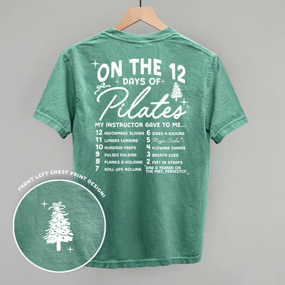12 Days Of Pilates (Back Print)