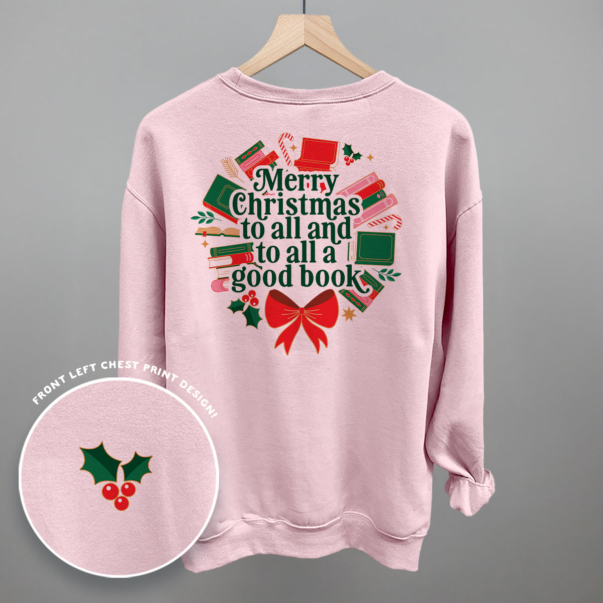 And To All A Good Book (Back Print)