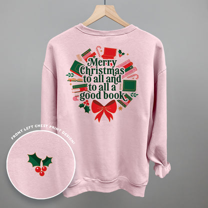 And To All A Good Book (Back Print)