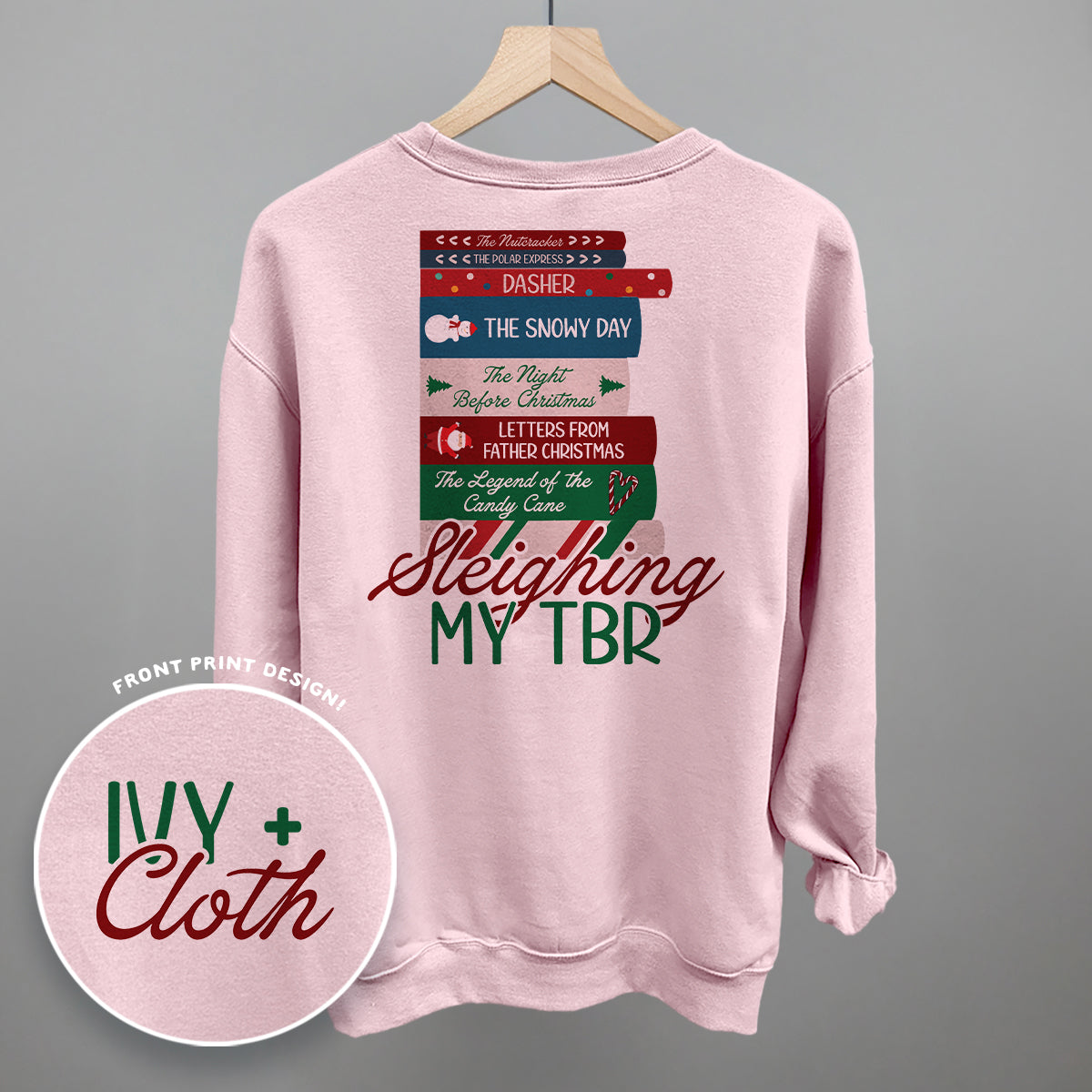 Sleighing My TBR (Back Print)