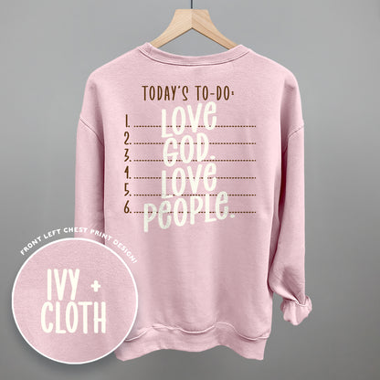 Love God Love People (Back Print)