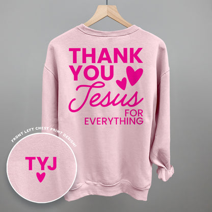 Thank You Jesus For Everything (Back Print)