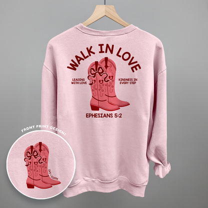 Walk In Love Ephesians 5:2 (Back Print)