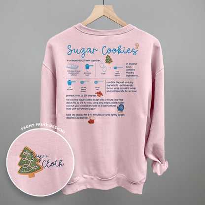 Sugar Cookie Recipe (Back Print)