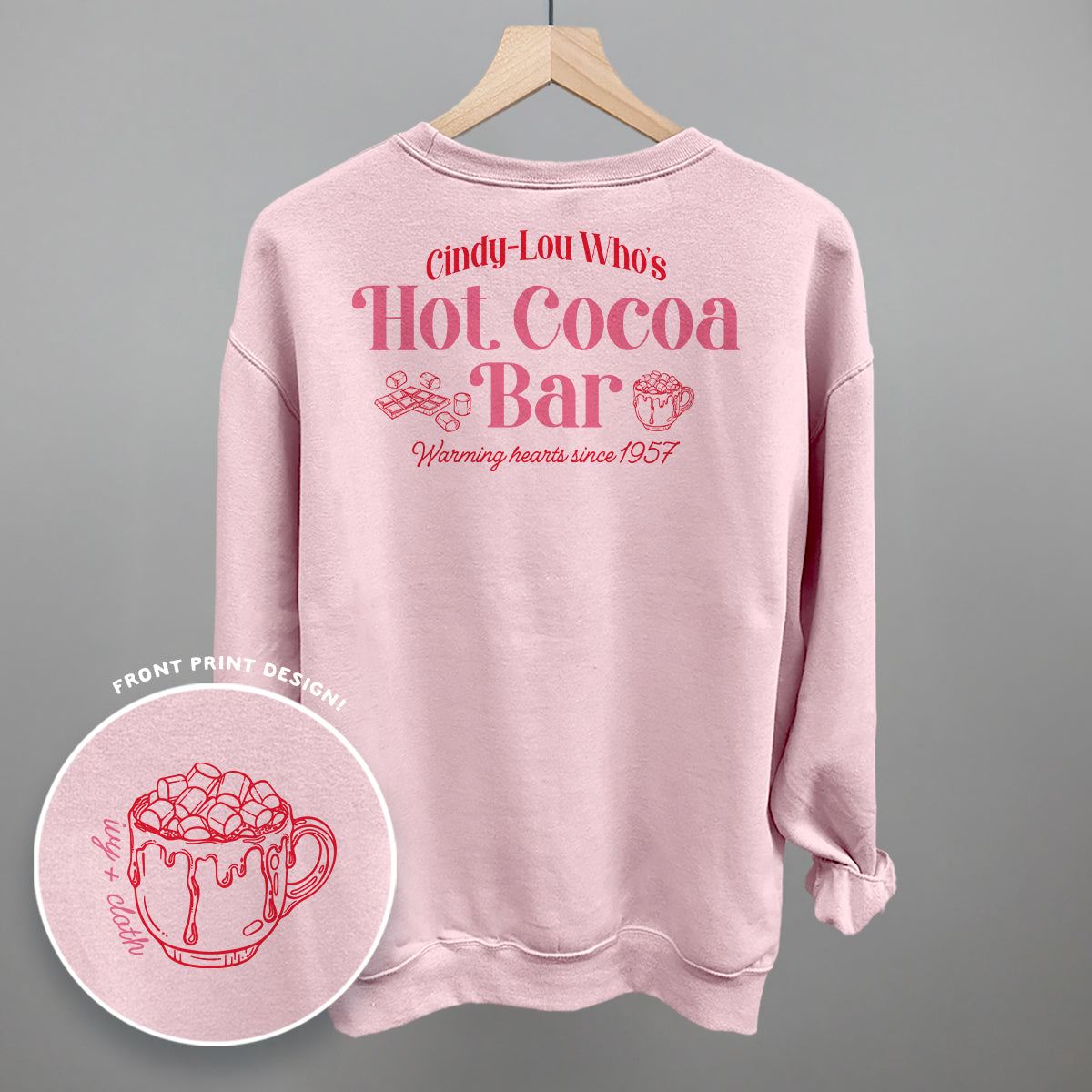 Cindy-Lou Who's Hot Cocoa Bar (Back Print)