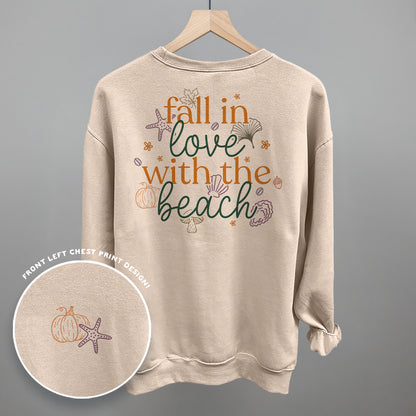 Fall In Love With The Beach (Back Print)